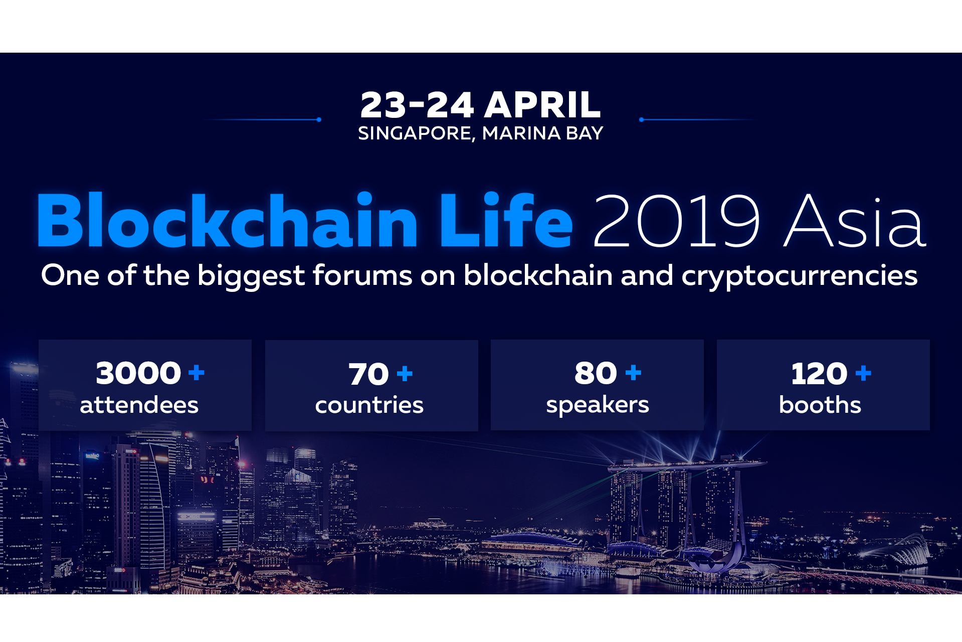 Binance and Huobi to speak at Blockchain Life 2019 in Singapore