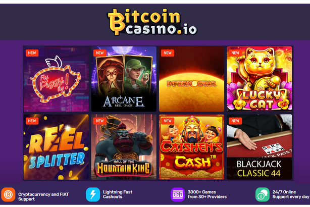 Today, Bitcoincasino.io adds another New Batch of Online Casino Games