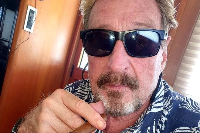 McAfee Allegedly Detained by Authorities