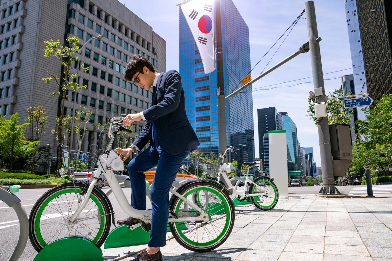 South Korean Cities May Reward Cyclists with ‘Token’ Incentives