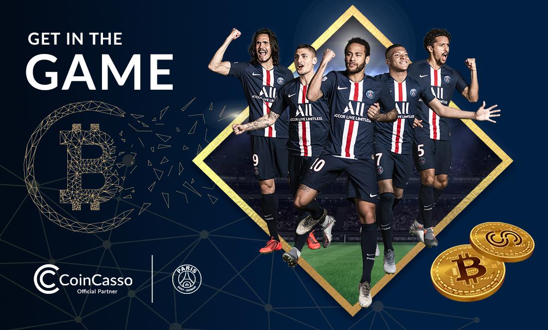 Paris Saint-Germain Team kooperiert mit CoinCasso