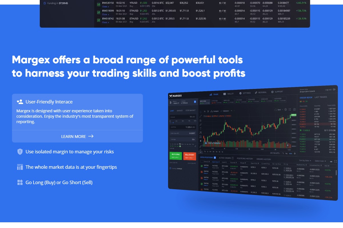 Margex: Margin Trading With Price Protection Technology