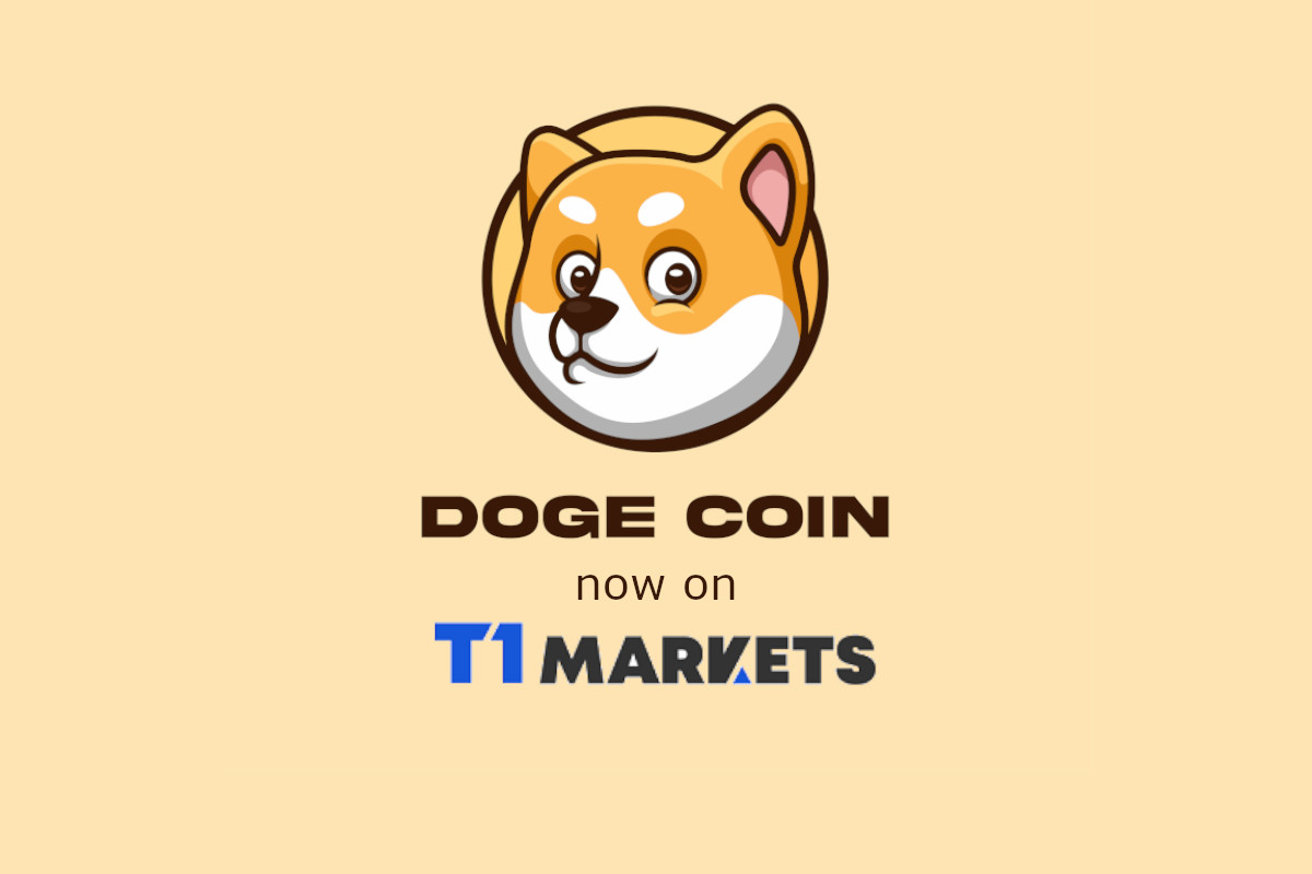 Dogecoin jetzt für den Handel auf T1Markets verfügbar