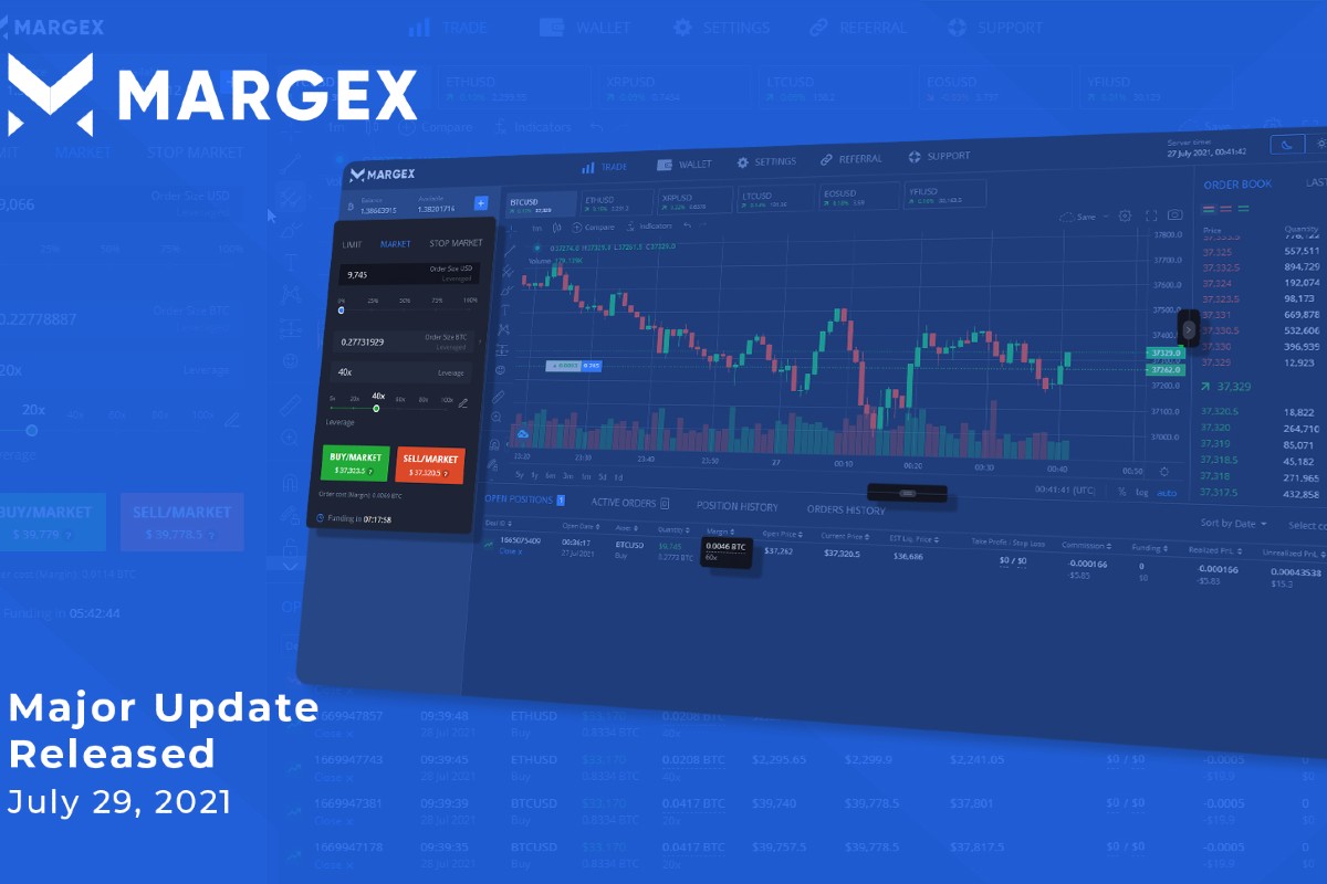 Margex bringt neue Features + Bonus für neue User