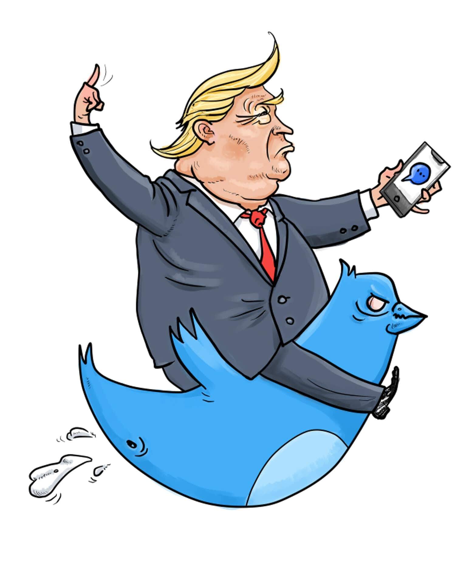 Tweet di Trump
