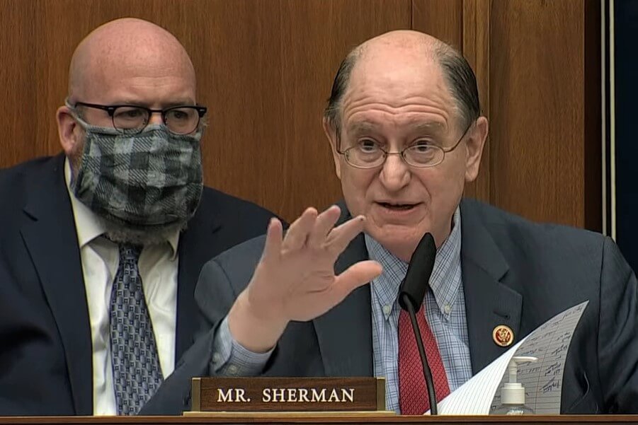 Brad Sherman fala sobre Meme Coins no Congresso e Preço Dispara
