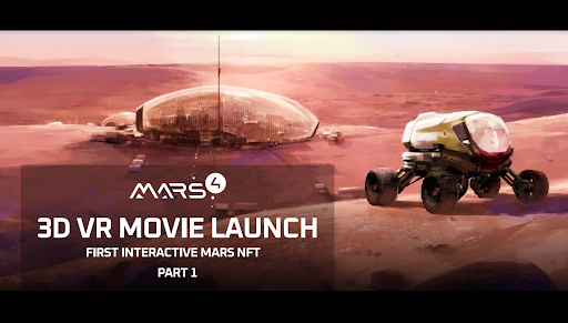 Первый интерактивный NFT в мире – VR-фильм на Марсе