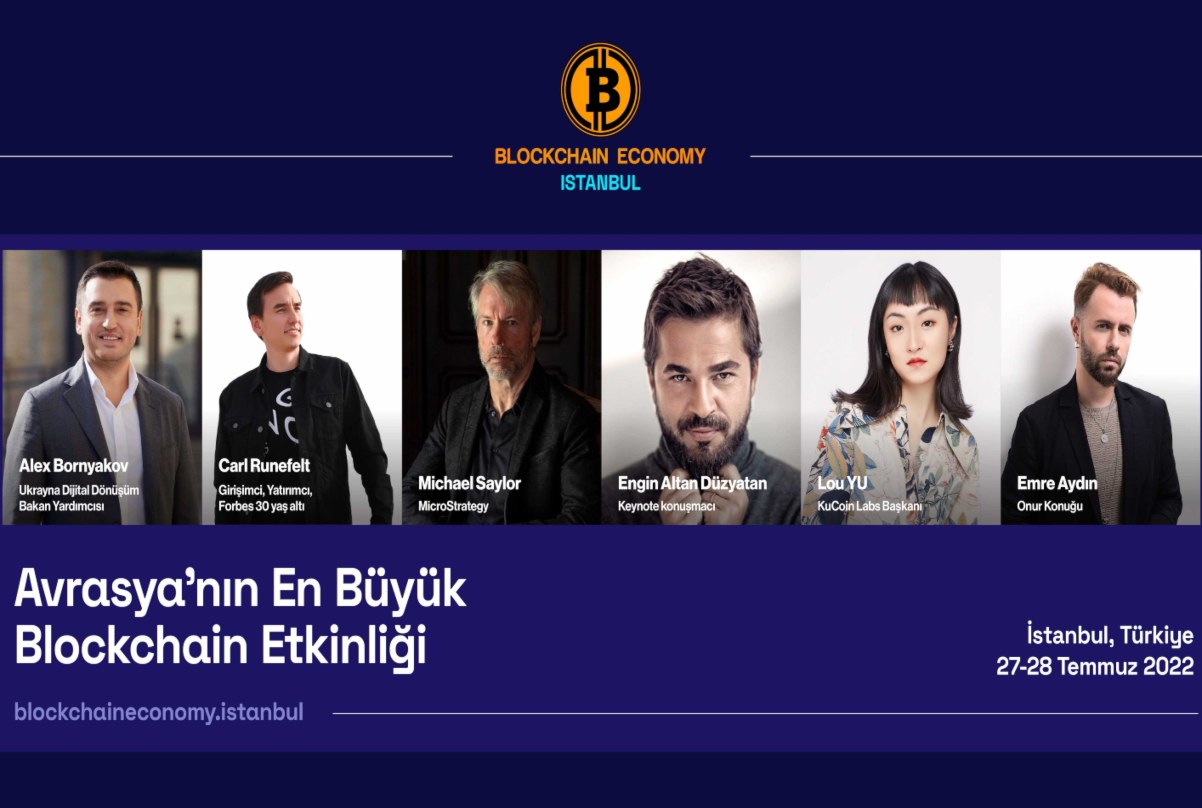 Blockchain Economy Istanbul, Önemli İsimlerle Geliyor!