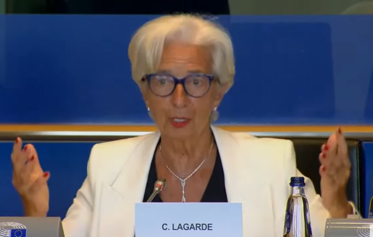 Amid Looming Euro Zone Economic Downturn, ECB's Lagarde Worries About Crypto, DeFi