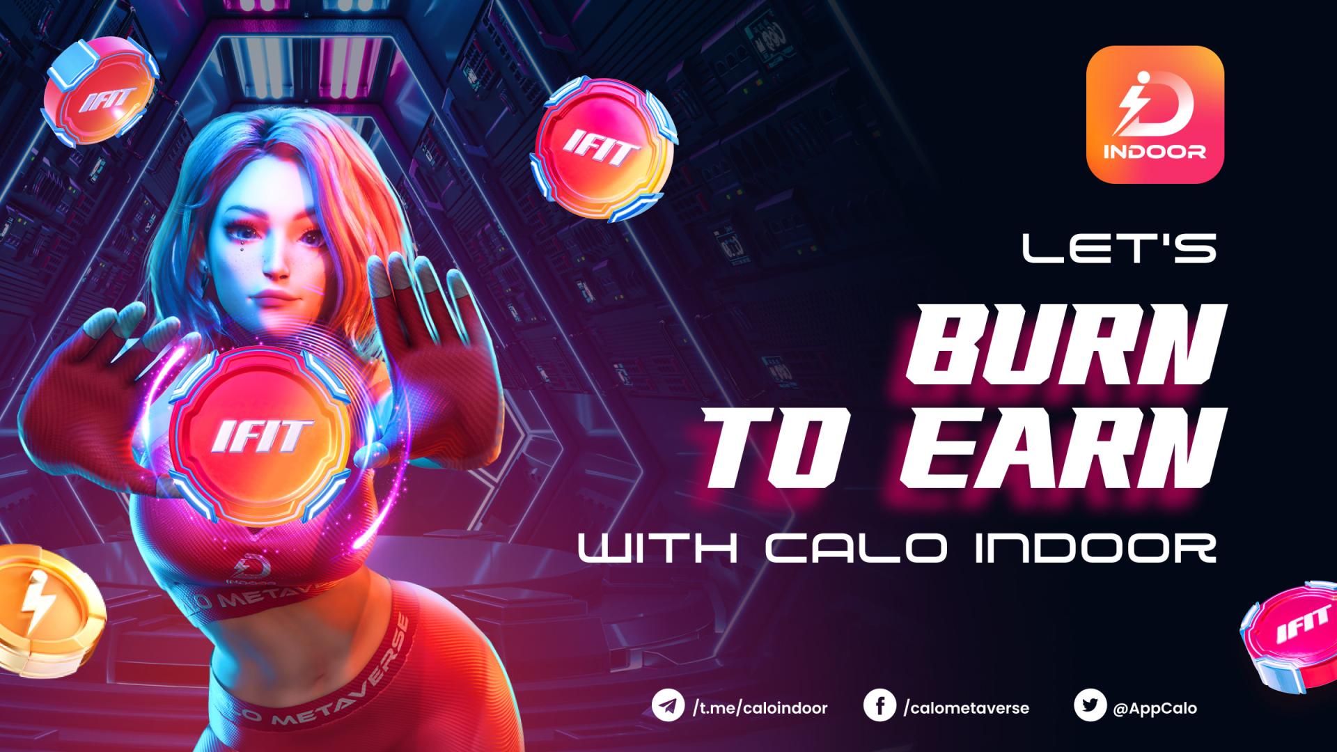 Calo Indoor será lançado como primeiro projeto Burn-to-Earn com AR e GameFi