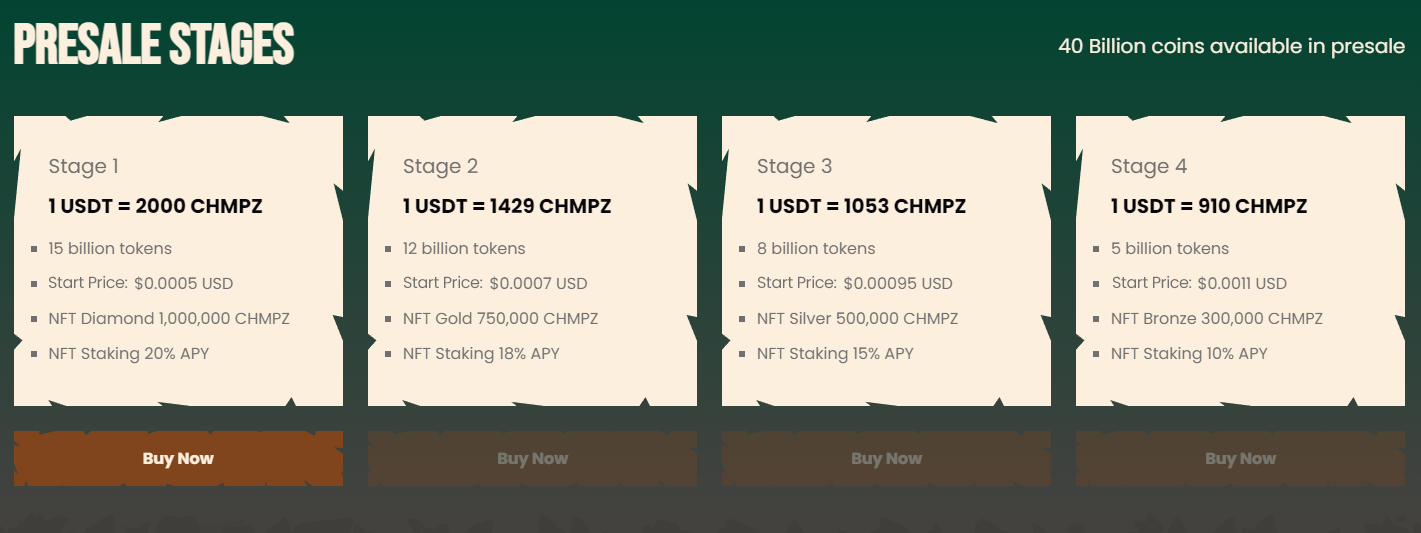 crypto più redditizie - chimpzee presale