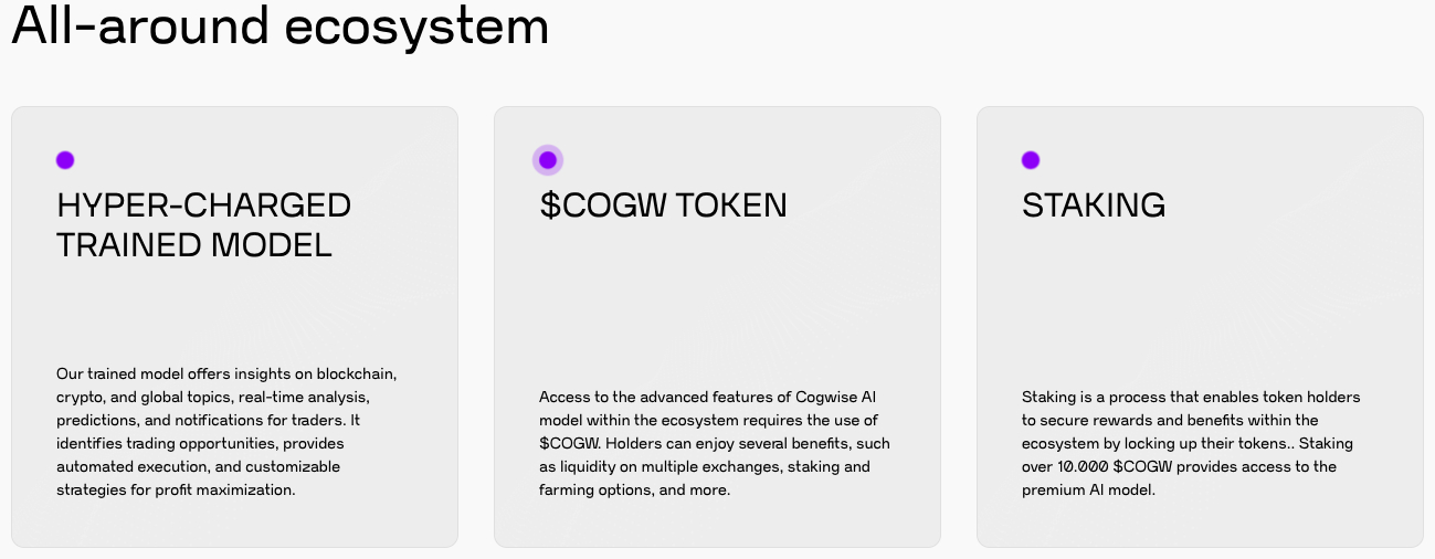 cogwise ecosystem