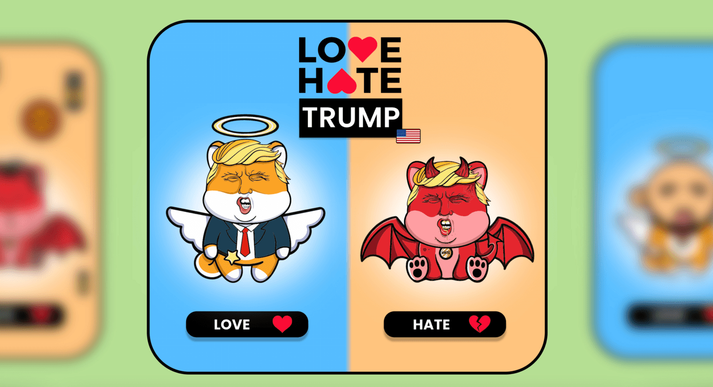 love hate inu trump