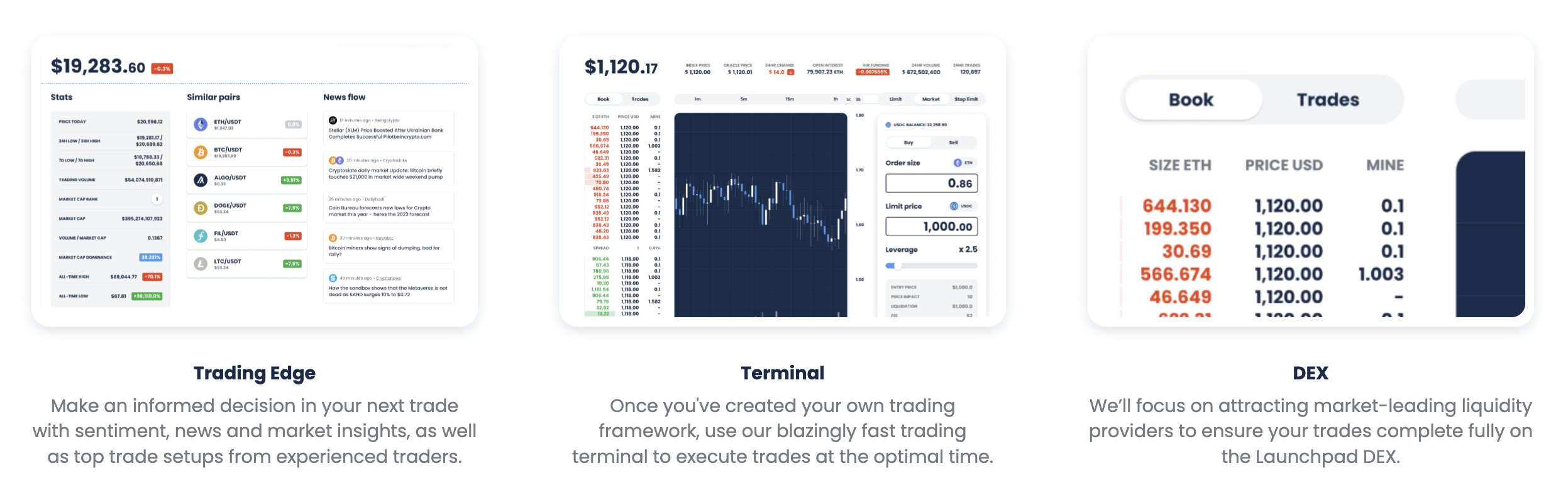 Launchpad XYZ Platform Features