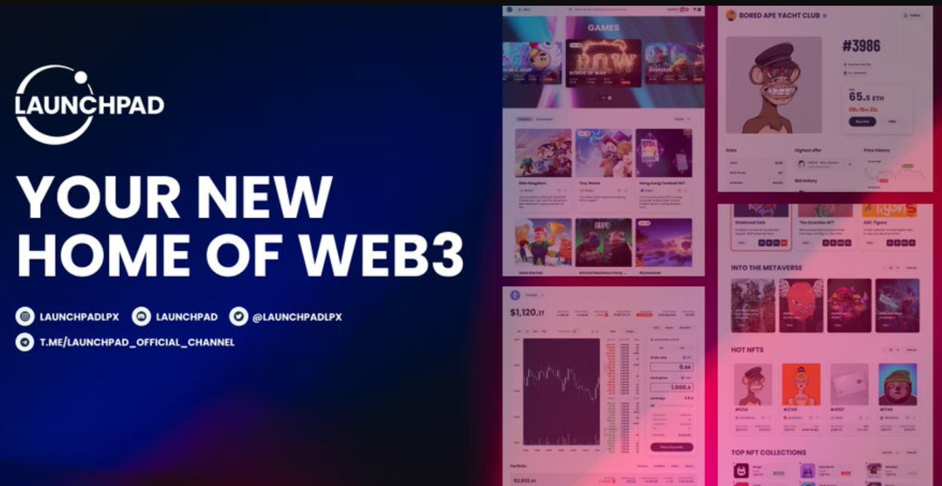 Launchpad XYZ web3 project