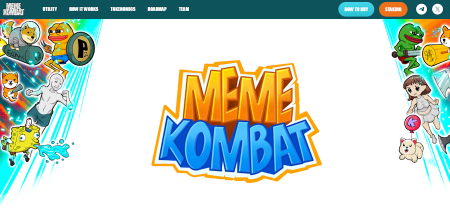 meme kombat homepage