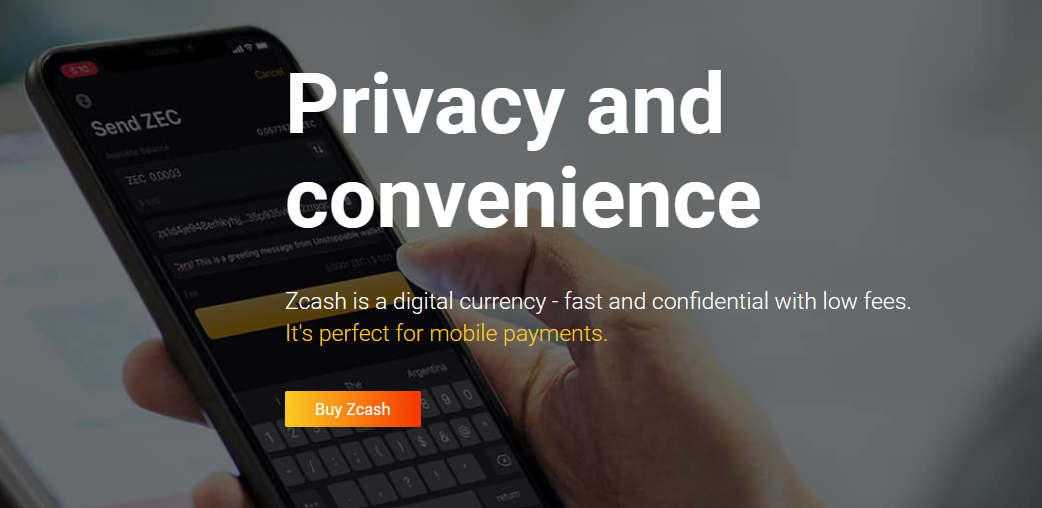 ZCash private and confidential digital currency