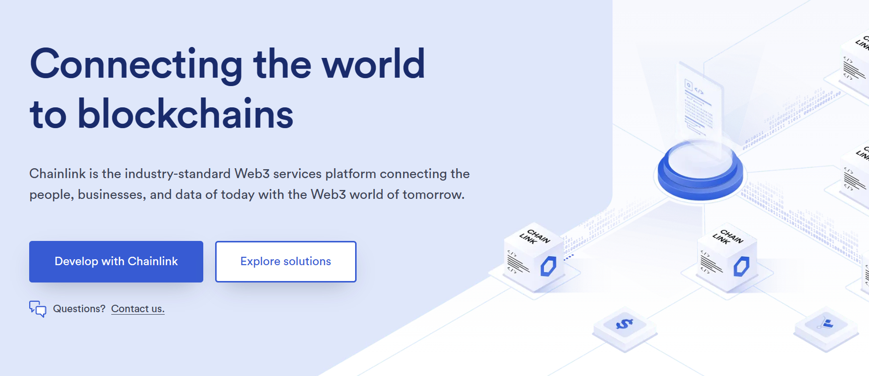 Chainlink web3 services platform