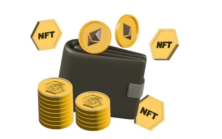 NFT wallet stylized