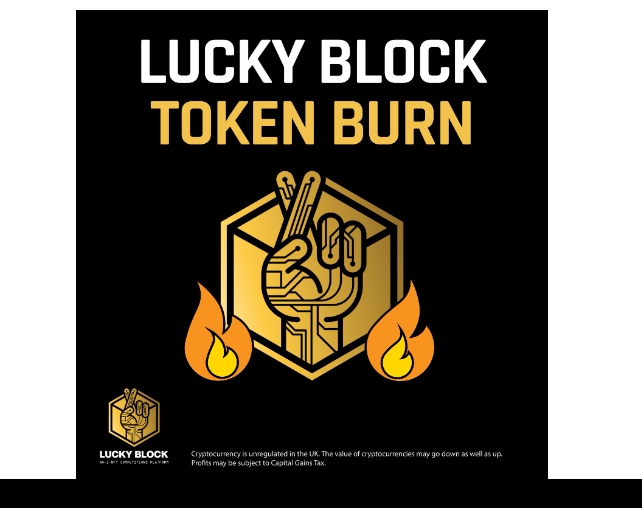 Lucky Block token burn