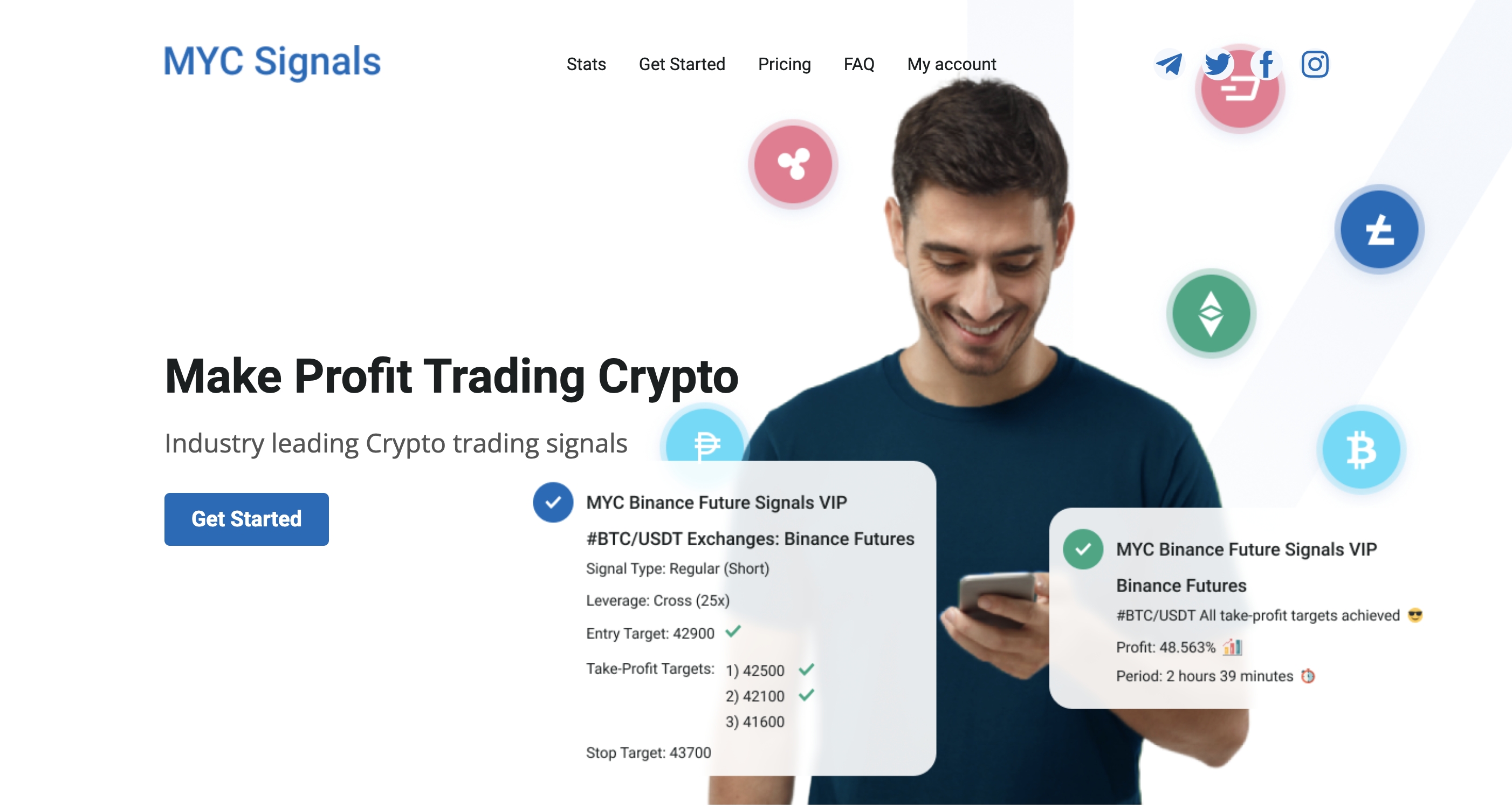 MYC signals Telegram group