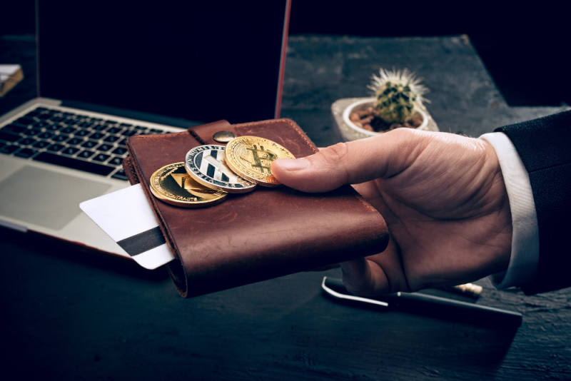 Crypto coins wallet