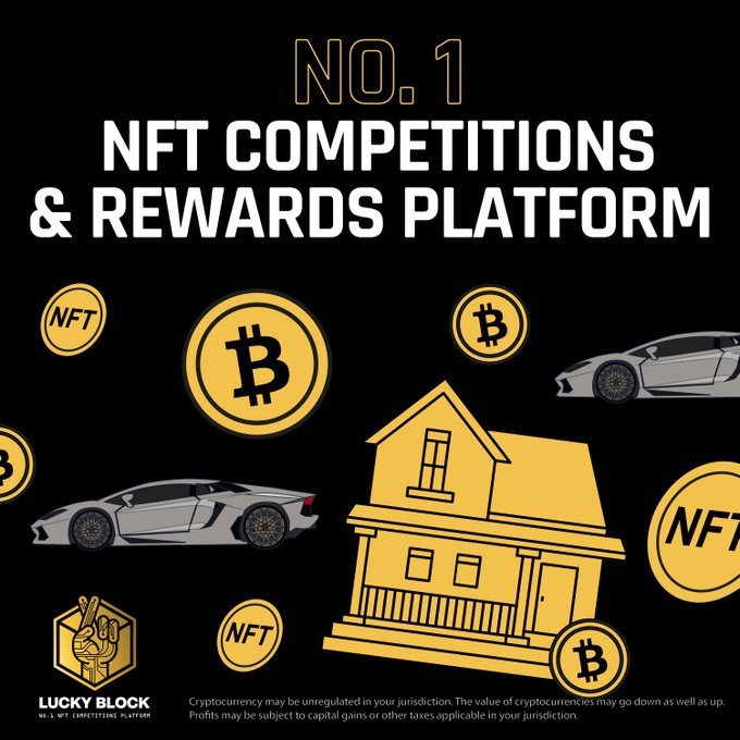 Grote Beloningen in NFT Competities van Lucky Block