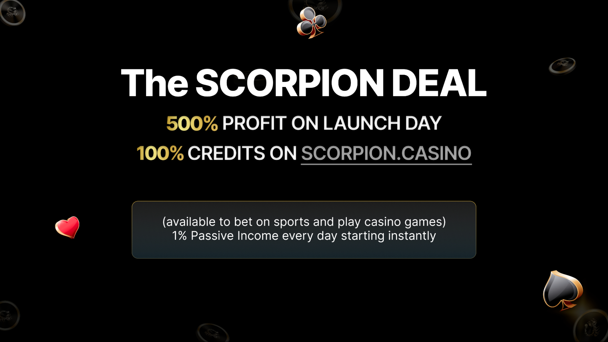 Scorpion Casino Deal