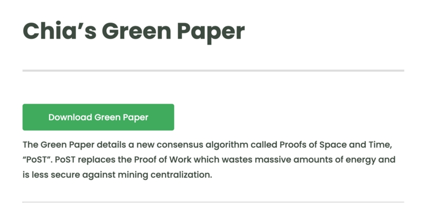 Chia project green paper eco friendly