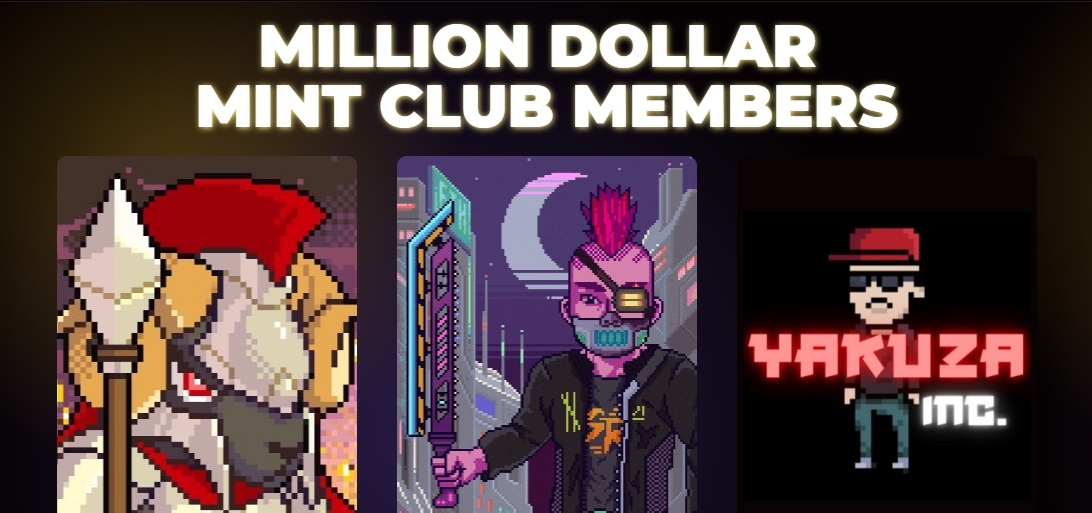 Million Dollar Mint Club Members
