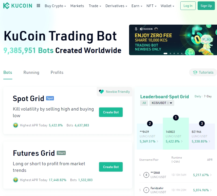 kucoin trading bot - daytraden crypto tips van een bot