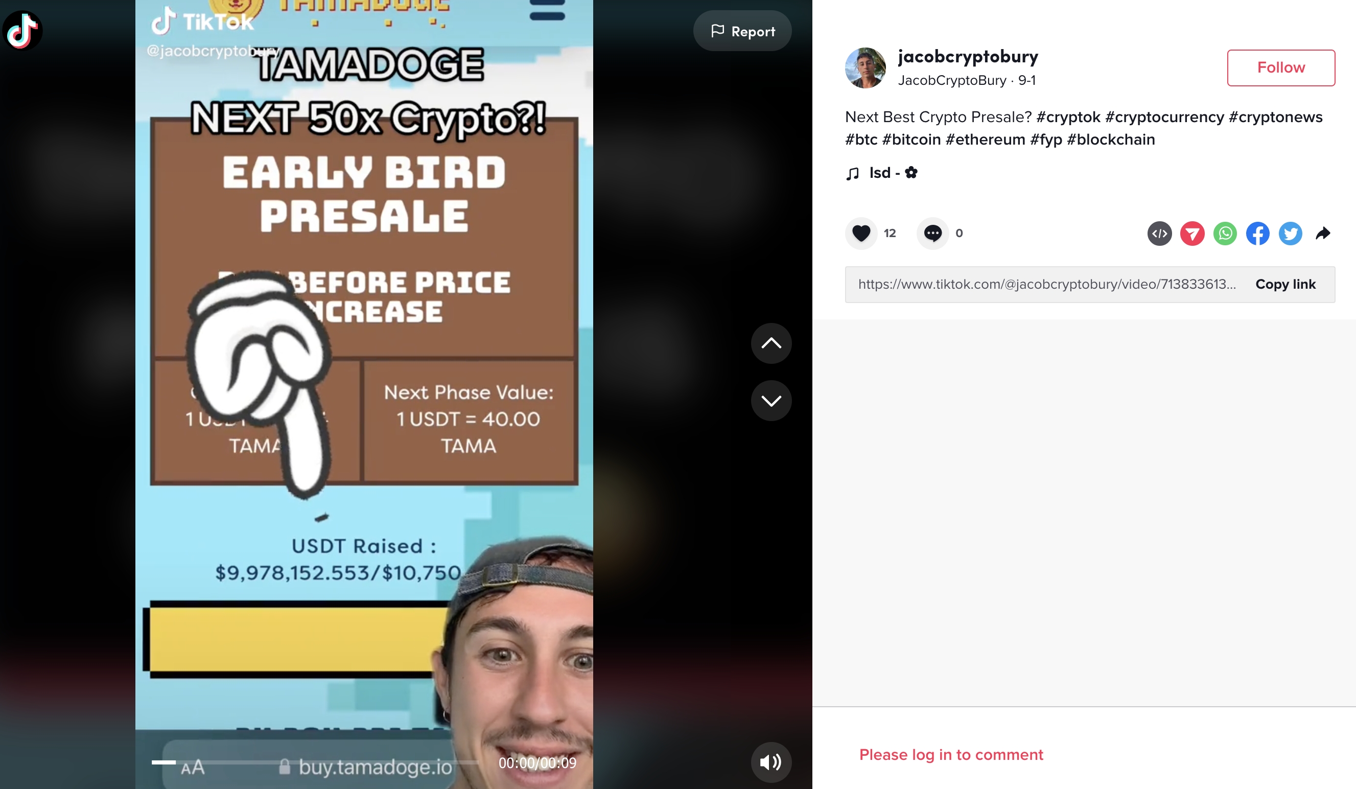 Jacob Crypto Bury: il miglior influencer crypto su TikTok