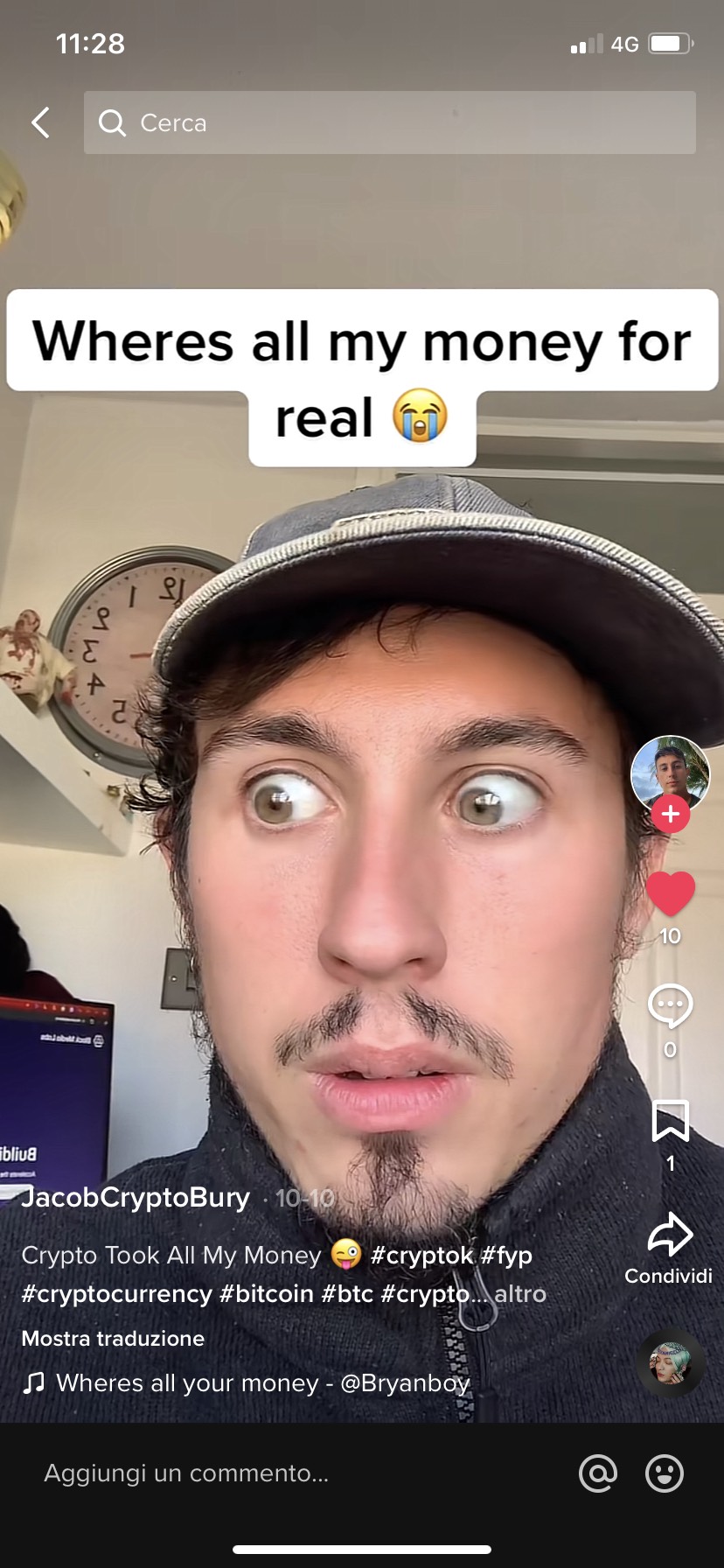Crypto influencer su TikTok: Jakob Crypto
