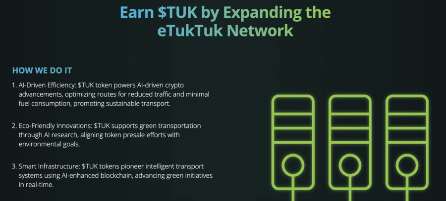 eTukTuk TUK token network