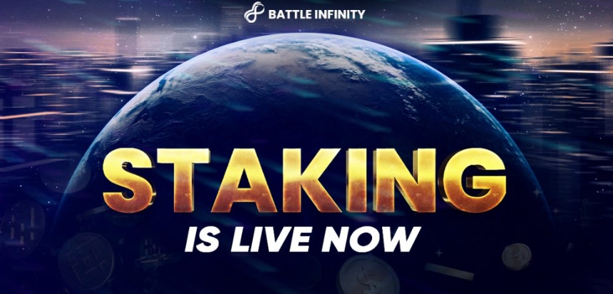 Battle Infinity token staking