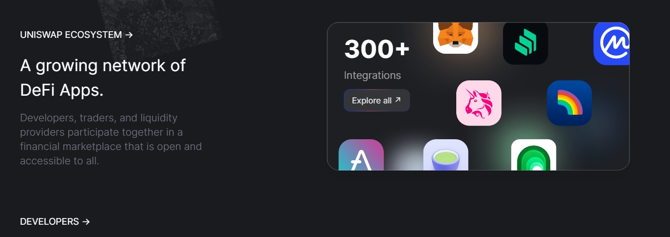 Uniswap ecosystem