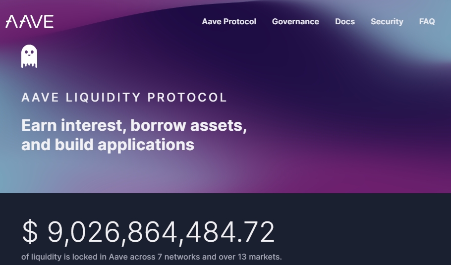 Aave liquidity protocol