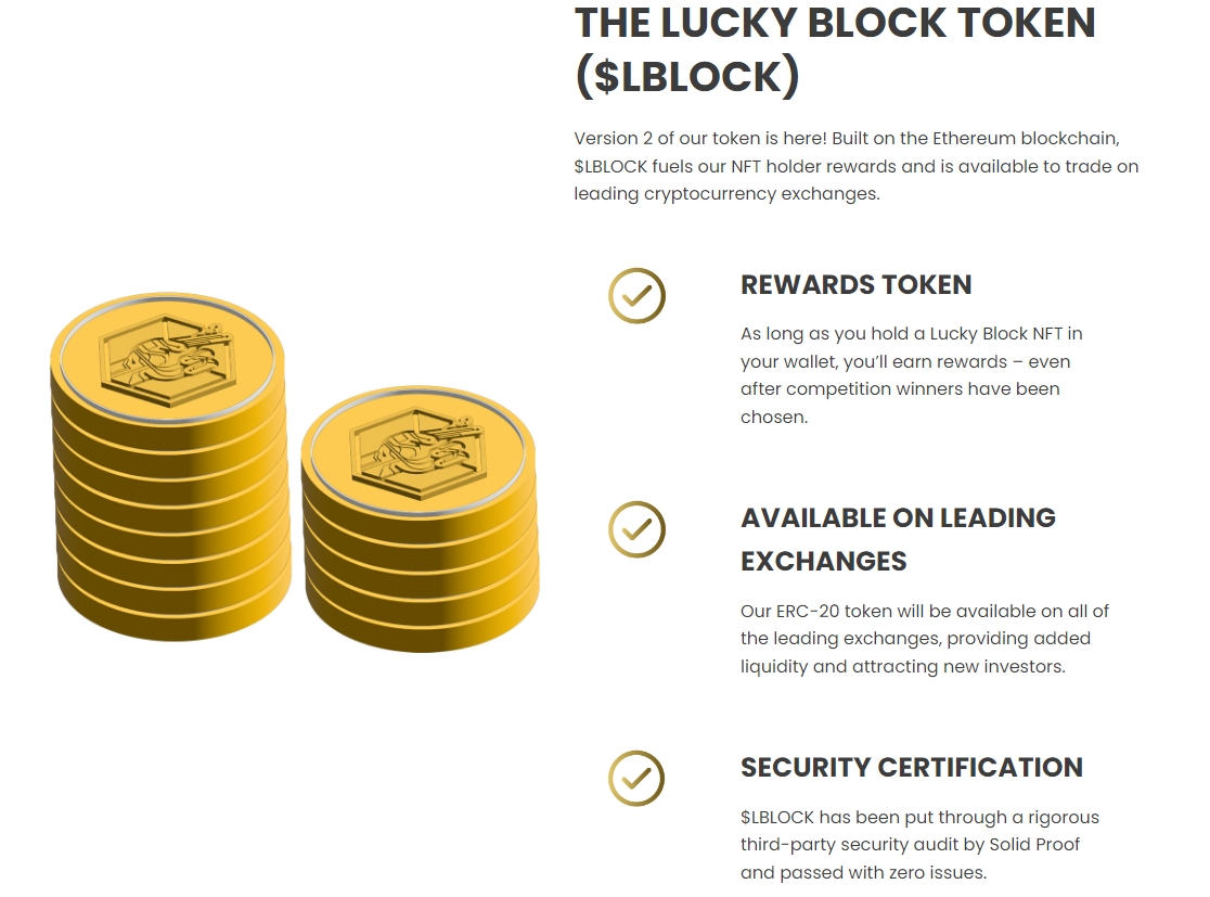 LBLOCK token: le caratteristiche
