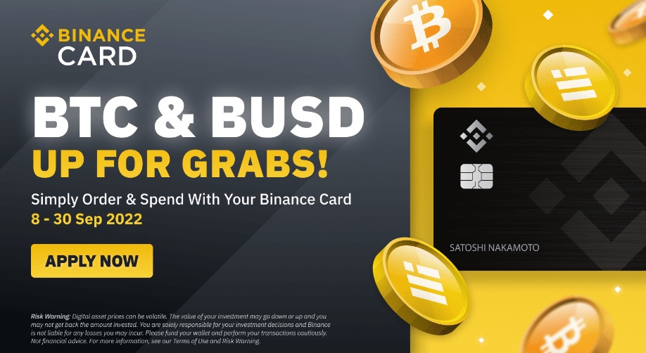 binance card giveaway