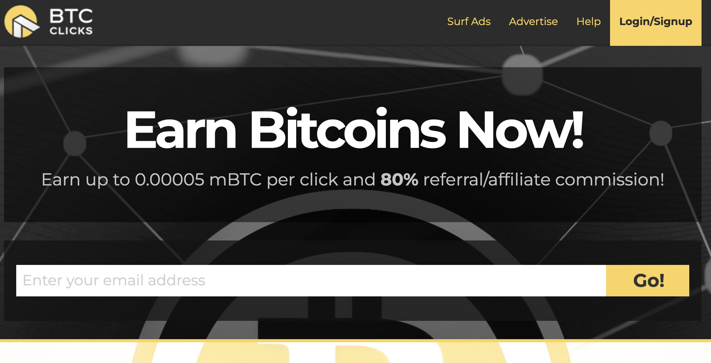 BTC Clicks BTC rewards