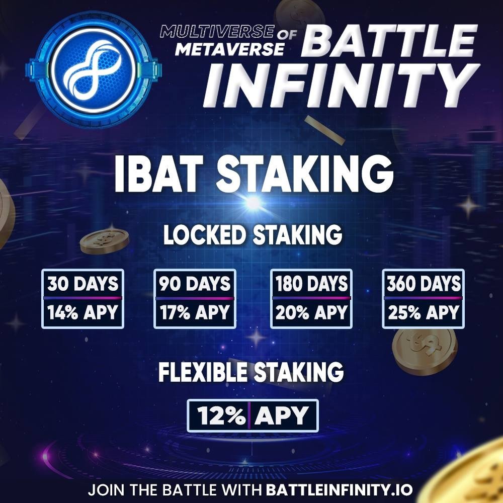 Battle Infinity introduceert staking