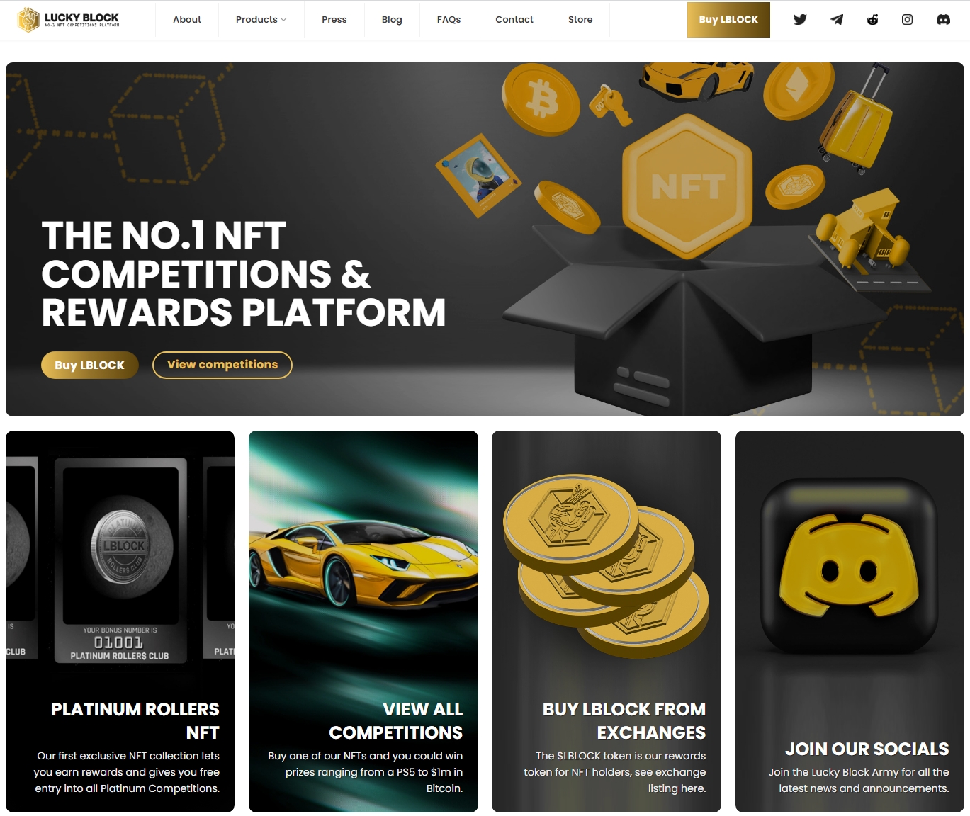 lucky block website