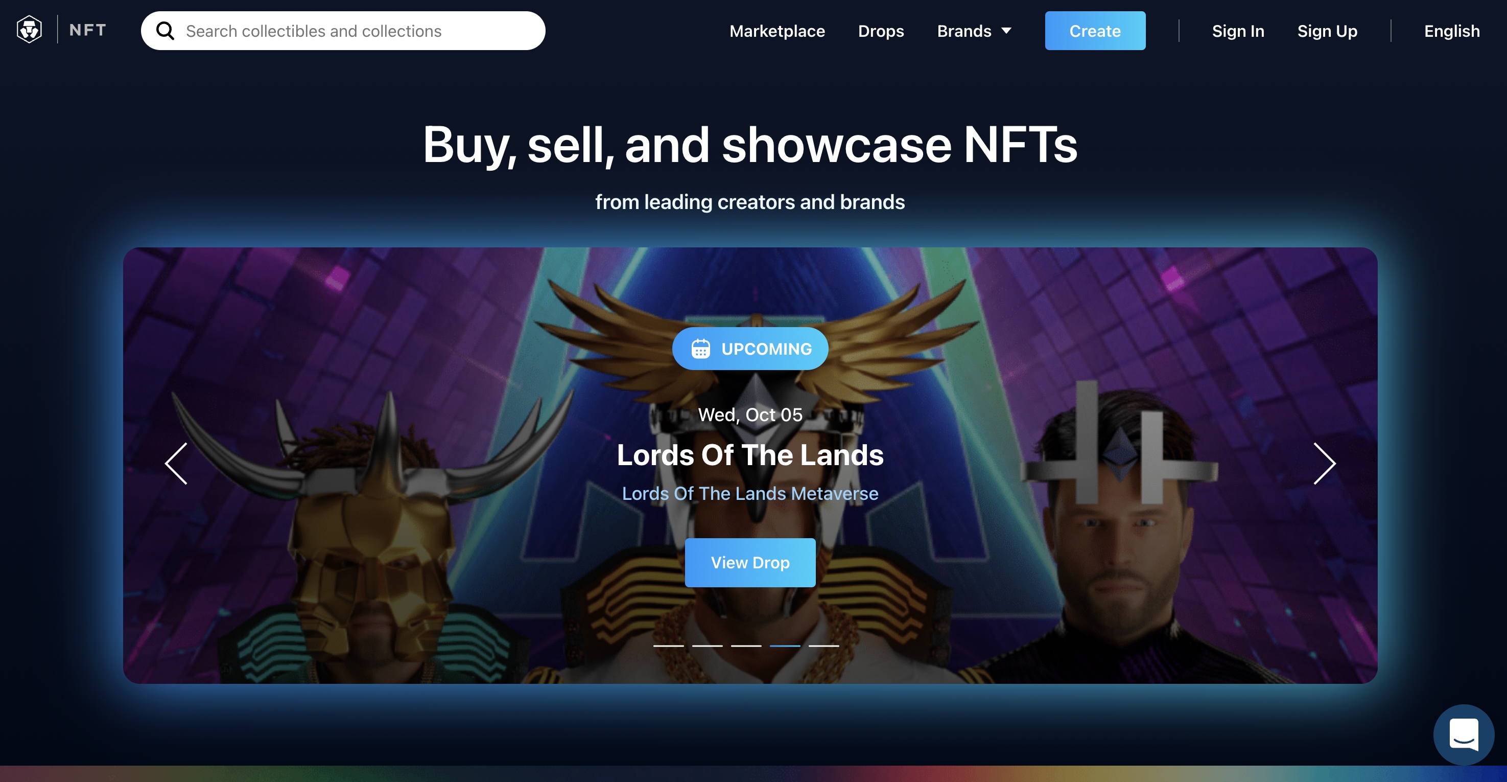 Crypto.com NFT marketplace