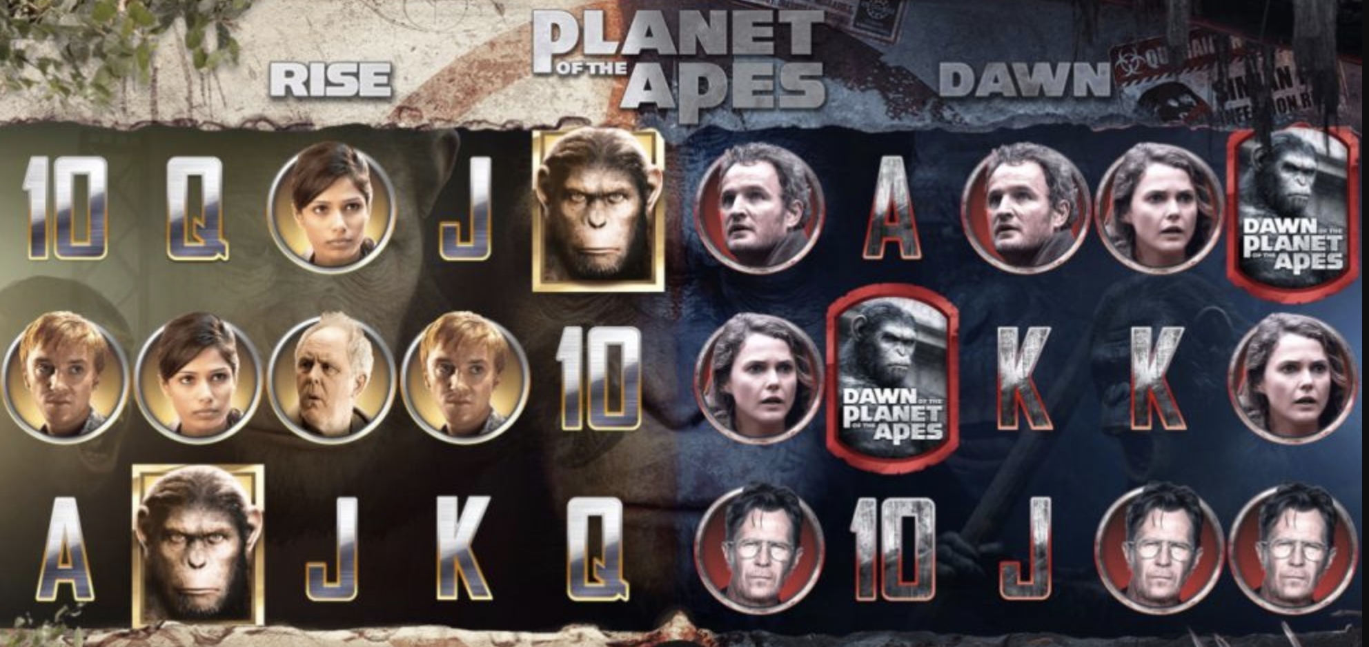 Planet of the Apes gambling game