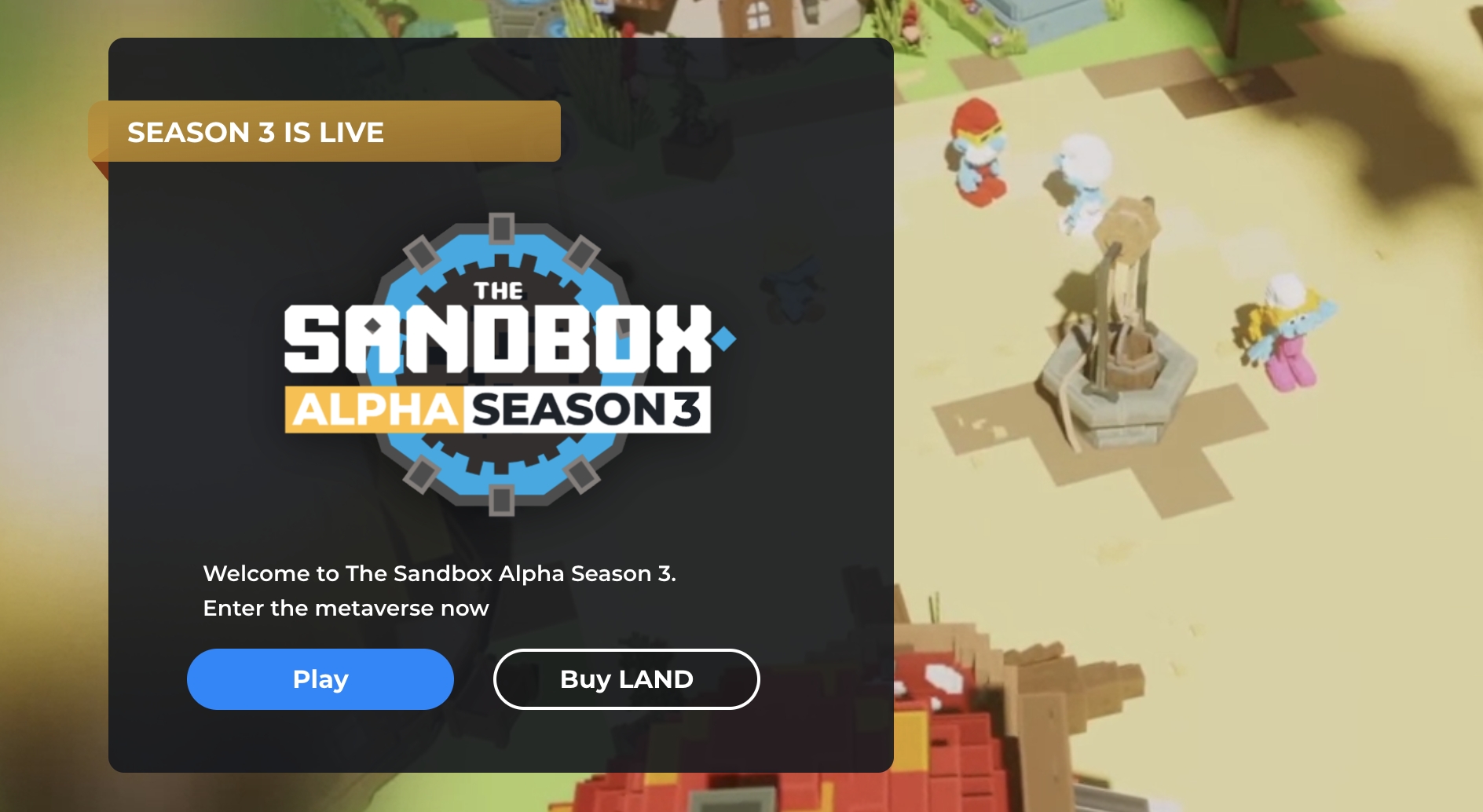 De beste NFT Games: The Sandbox