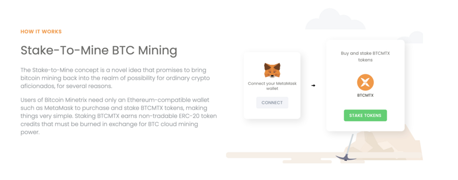 BTCMTX stake-to-mine BTC