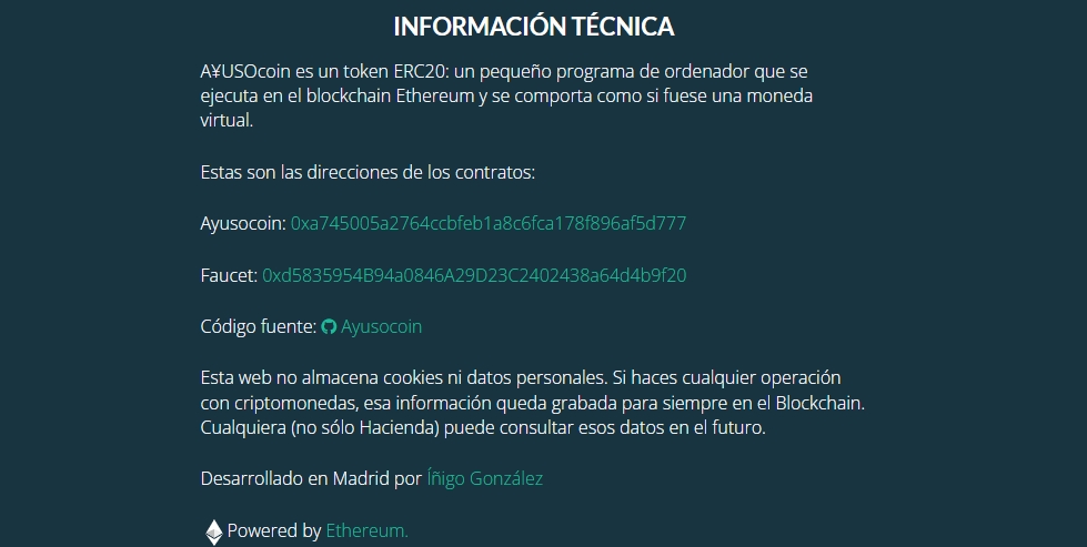ayuso criptomonedas informacion