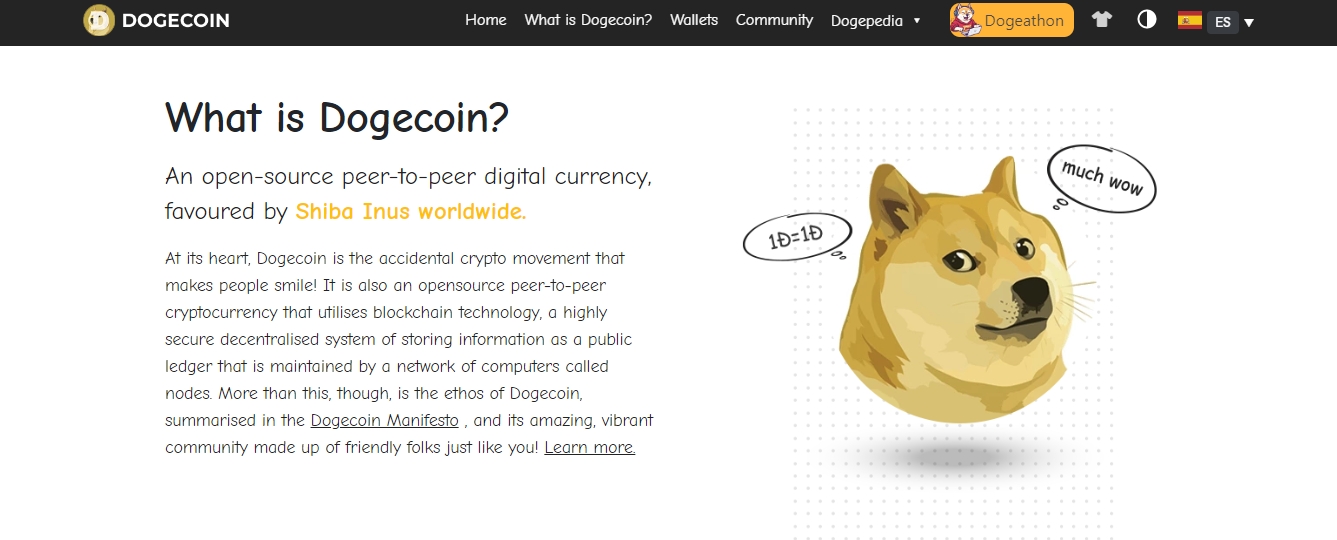ayuso criptomonedas dogecoin