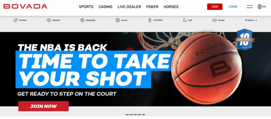 bovada nba sports betting 