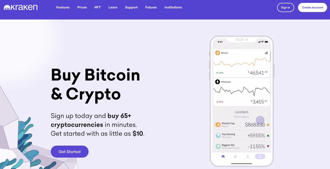 Altcoins bei Kraken kaufen